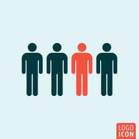 People icon isolated